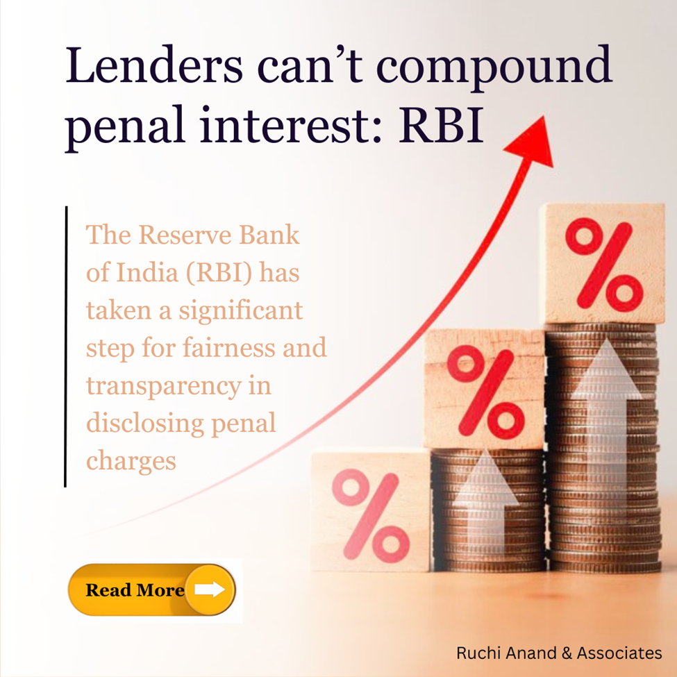 Lenders Cant Compound Penal Interest Says RBI