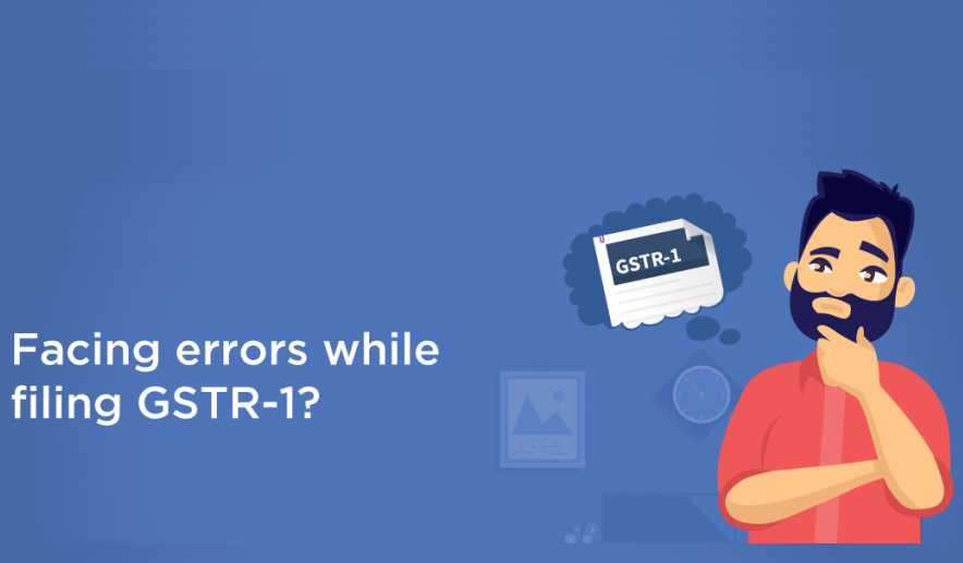 Facing error while filling GSTR-1