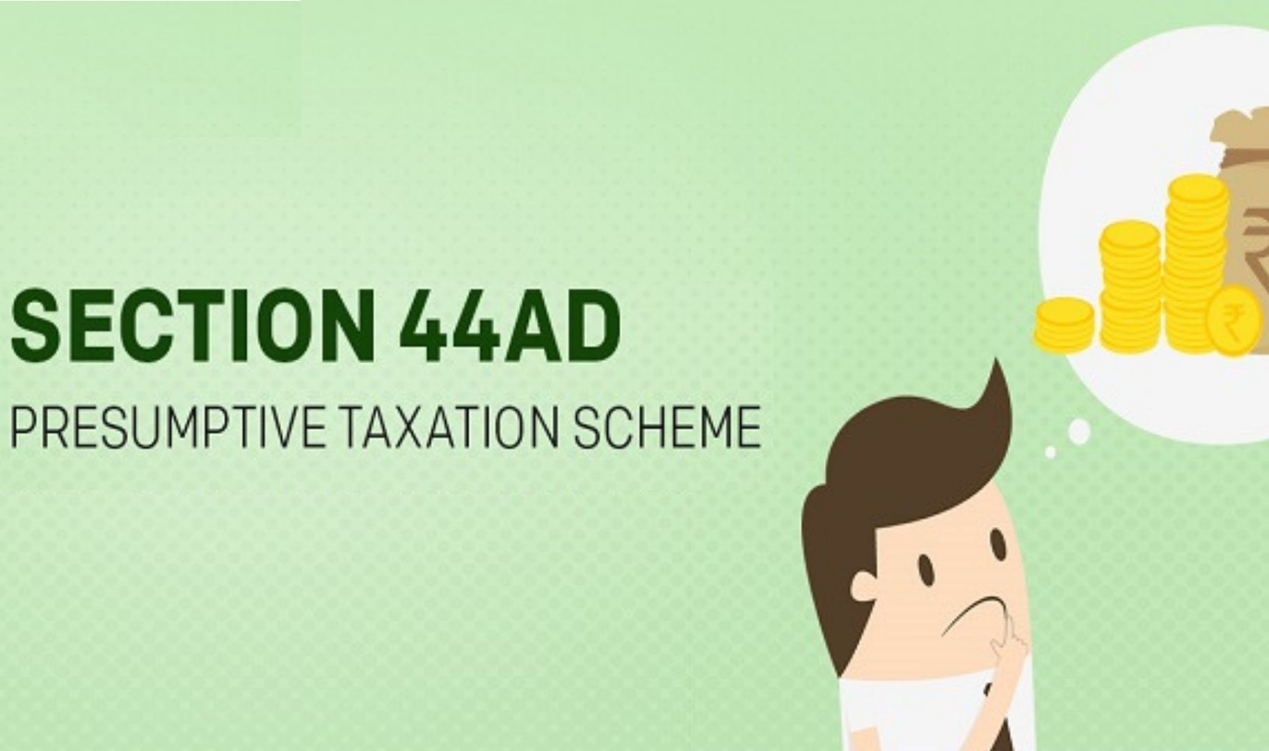 Presumptive Taxation Scheme Under Section 44AD - Blog | Chartered ...