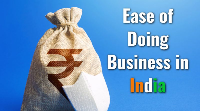 ease of doing business in india