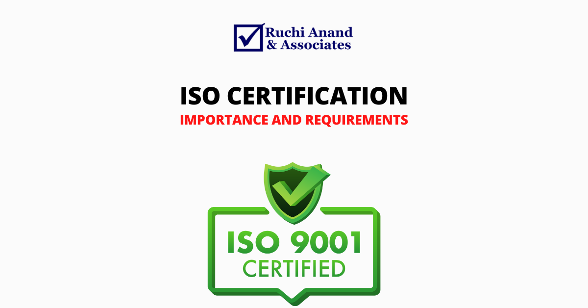 ISO Certification : Importance And Requirements - Blog | Chartered ...