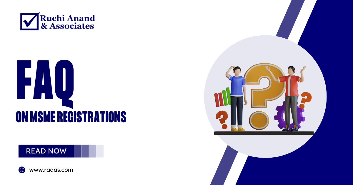 FAQ ON MSME REGISTRATIONS