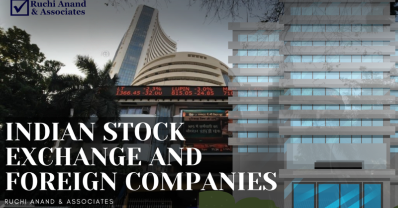 INDIAN STOCK EXCHANGE AND FOREIGN COMPANIES