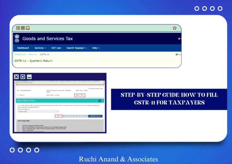 Guide to Filing GSTR-11 in 2024