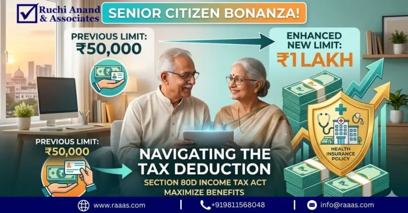 Senior Citizen Bonanza: Navigating the Enhanced ₹1 Lakh Tax Deduction Limit